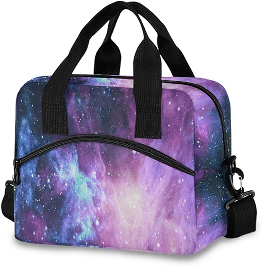 purple cooler bag