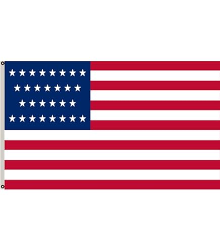 Amazon.com : Fyon United States Flag US flag 24 stars 1822¨C1836
