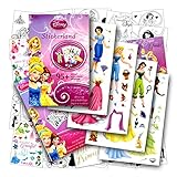 Disney Princess Dress Up Stickers & Sticker Activity Play Pack With Separately Licensed Little Princess Sticker