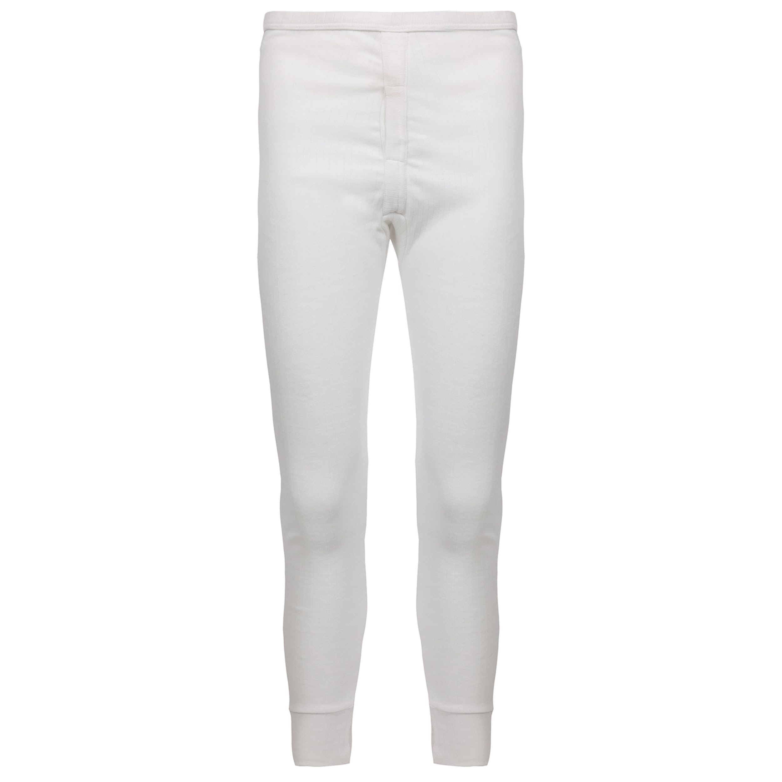 Fort - Thermal Long Johns - Size XL, White Colour - Soft, Breathable & Insulating Winter Base Layer - with Brushed Fabric for Extra Warmth & Comfort - Flexible Fit - Ideal for Work & Outdoor Use