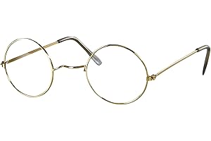 Forum Novelties Round Wire Rim Glasses Costume Accessory