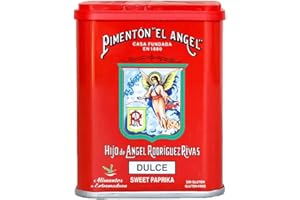 Spanish Smoked Sweet Paprika. El Angel brand since 1880. 1 Tin