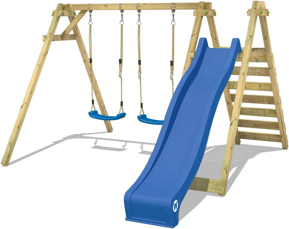 WICKEY Balançoire Smart Swift balançoire en bois pour enfants avec