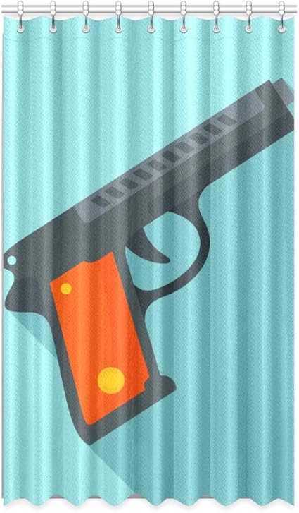 Cortinas de ventana con bloqueador solar Pistola de tiro Pistola de