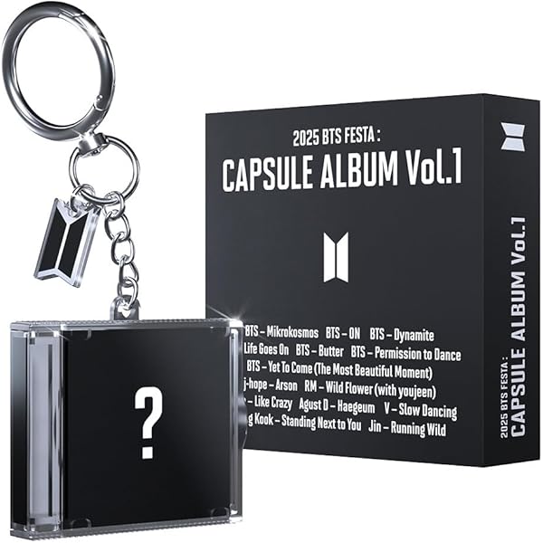 BTS 2025 FESTA CAPSULE ALBUM Vol.1 2個セット Amazon.com: BTS 2025 FESTA Capsule Album Vol 1 : Home & Kitchen