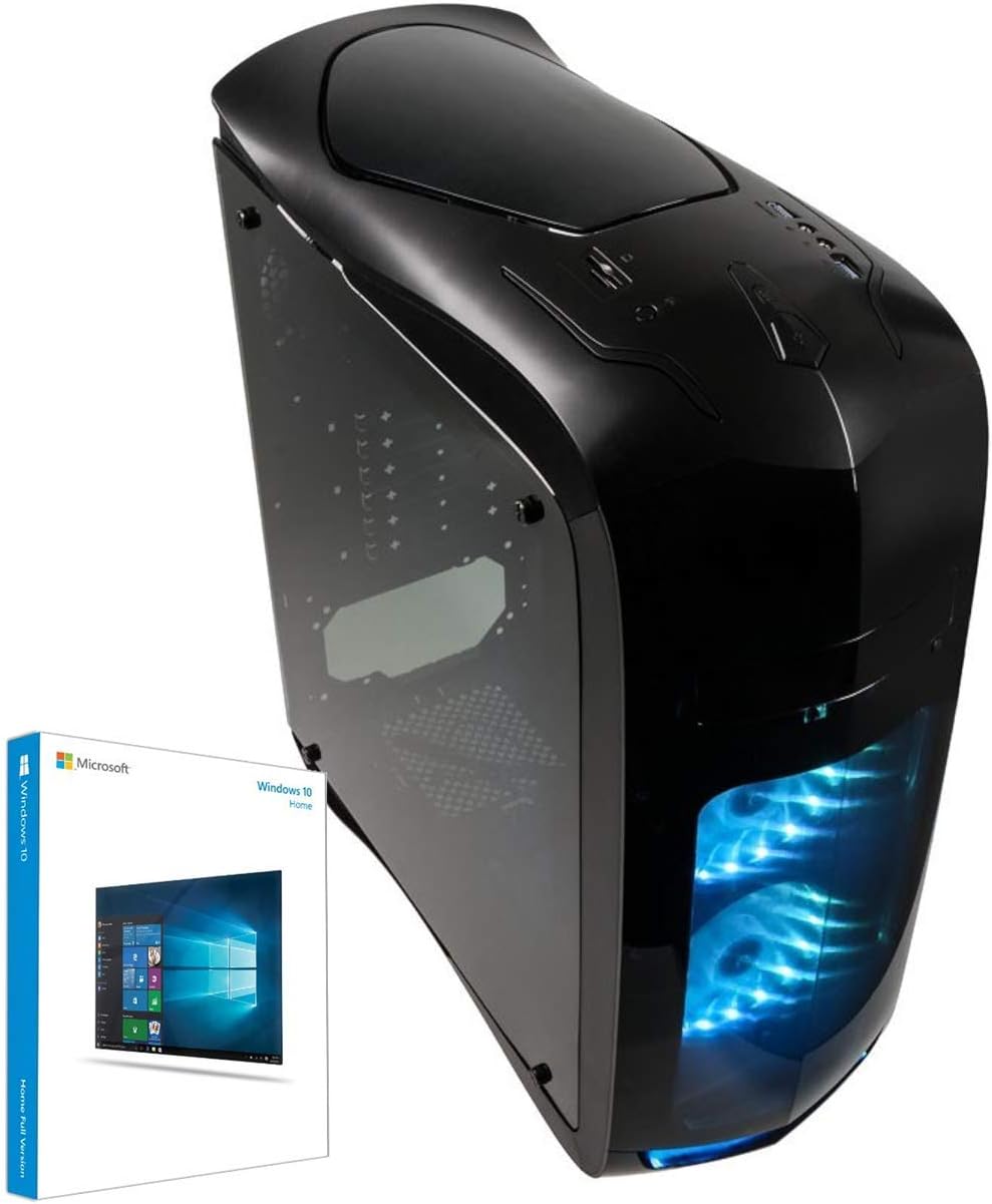 PALICOMP AMD Gaming PC AMD Quad Core 3.5Ghz Turbo - 16GB RAM - 240GB SSD - 1TB Sata3 HDD - GT1030 2GB - WIFI - Windows 11