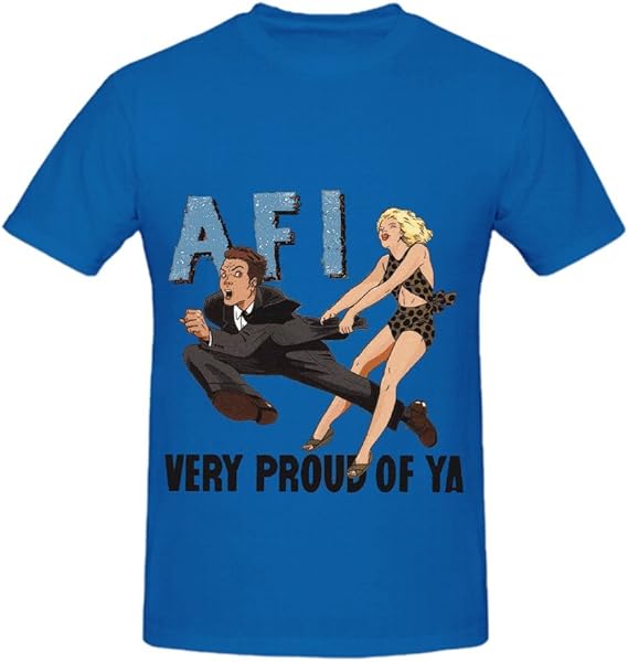 Afi Very Proud Of Ya Greatest Hits Mens Crew Neck Customized Shirts Blue Amazon Ca Clothing Shoes Accessories
