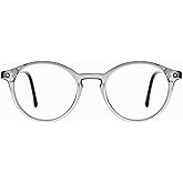 TIJN Blue Light Blocking Glasses Men Women Vintage Thick Round Rim Frame Eyeglasses