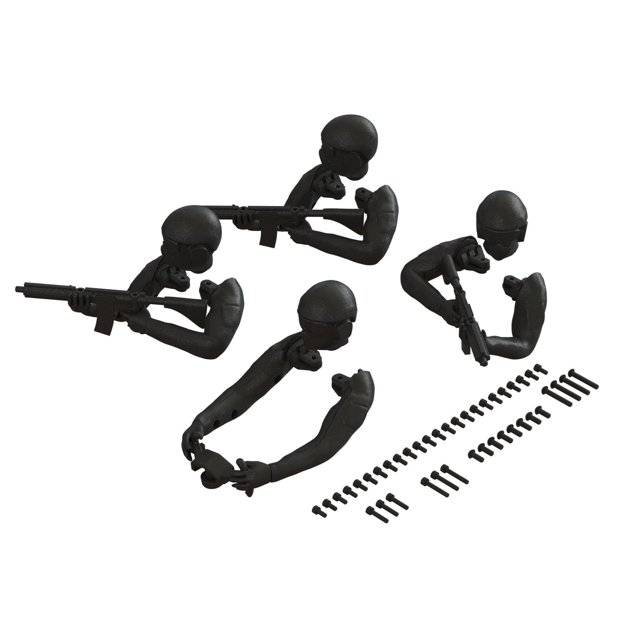ARRMA Driver Figure Set, Black