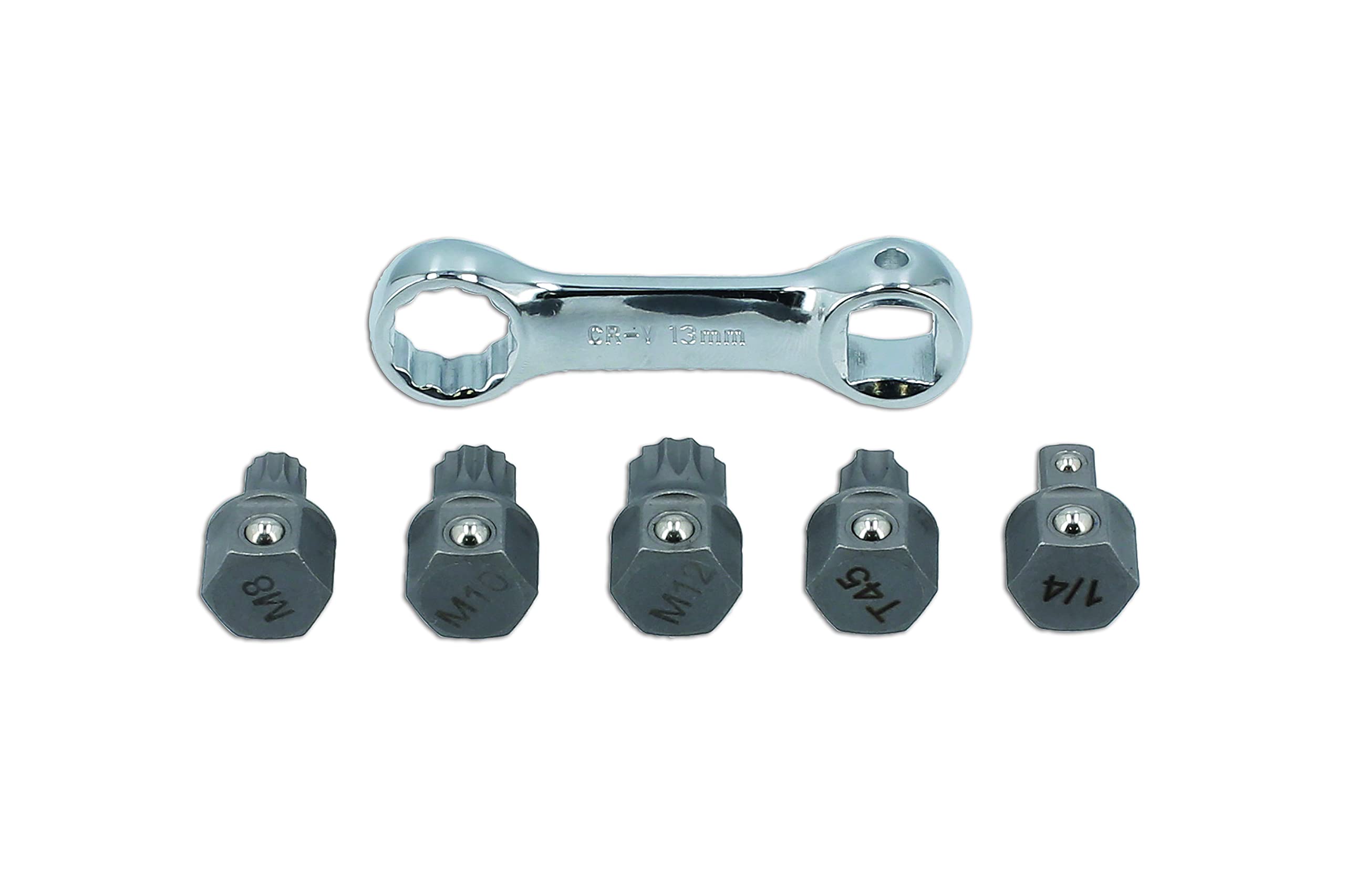 Laser 8444 Door Hinge & Difficult Access Bit Set - for VW Group