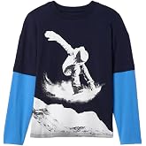 Gap Boys' Long Sleeve Layered Tee