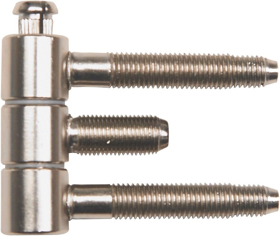 Steel door frame hinge 3piece for rebated wooden doors, hinge 16 x 46.