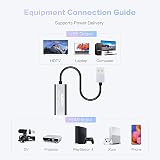 VIXLW 4K HDMI to USB Capture Card for Switch PS4 Xbox streaming 1080p view 6