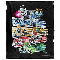 Voltron Blanket, 50"x60" Paladins Strike Silky