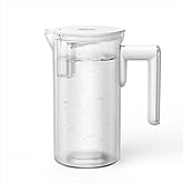DREO Reverse Osmosis Autofill Water Pitcher for 112/113/114/115,1.1L,White | For DREO Reverse Osmosis Water Filter 112/113/114/115, Portable Design, Smart Sensor Autofill, BPA-Free