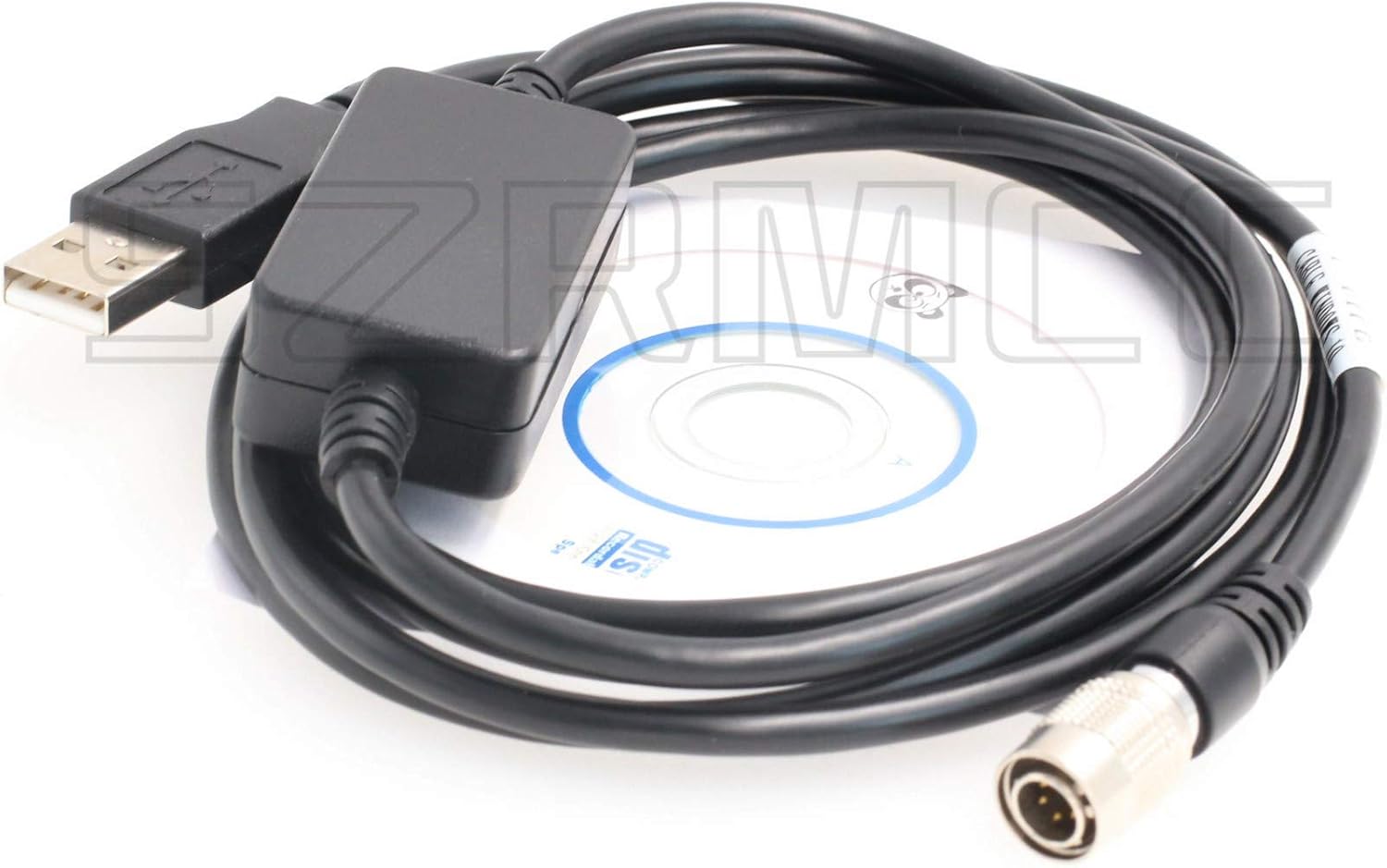 SZRMCC Hirose 6 Pin to USB PC Win10 Data Cable for Sokkia Top-con Gowin South NTS Total Station (Win10) - Image 3