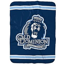 Old Dominion University Primary Logo Stripes Sherpa