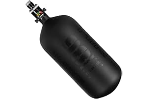 HK Army HPA Paintball Tank - Lightweight Alpha Air Carbon Fiber Compressed Air Tank - 48ci/4500 psi