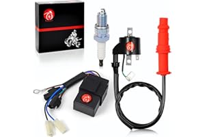 MOTO1988 Ignition Coil & CDI Box（8 Pin/line ）Spark Plug For Polaris Sportsman 500 1996 1997 1998 1999 2000 2001 3085564 3085228