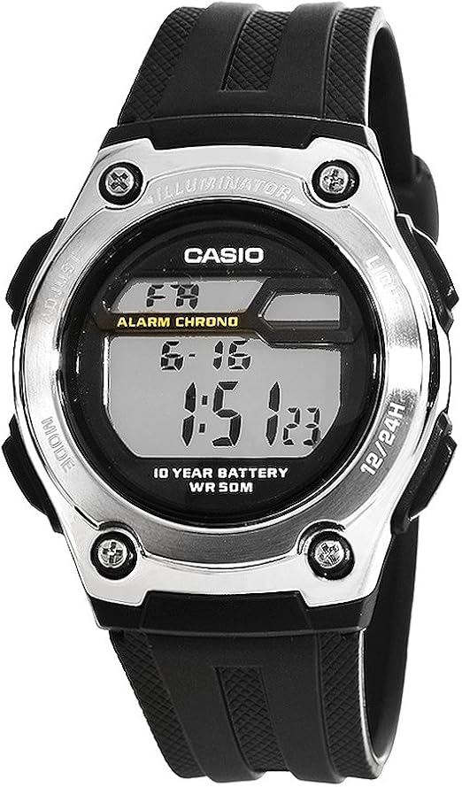 casio watches digital settings
