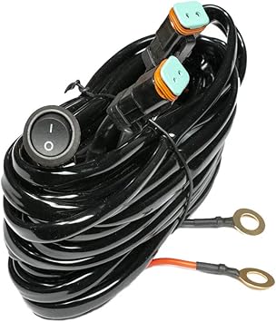 Amazon Com Top Gun Customz Tgc79905 Light Bar Harness Dual Dt
