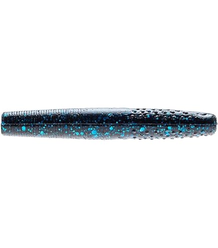 Amazon.com: Zman Finesse Trd 2.75 8pk Blk/Blu Z-Man Fishing