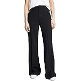 alice + olivia Women's Dylan High Waisted Leg Pants