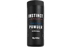 Instinct Styles Hair Styling Powder, Volumizing Matte Finish, Strong Hold for Men, Lightweight 10g/0.35oz