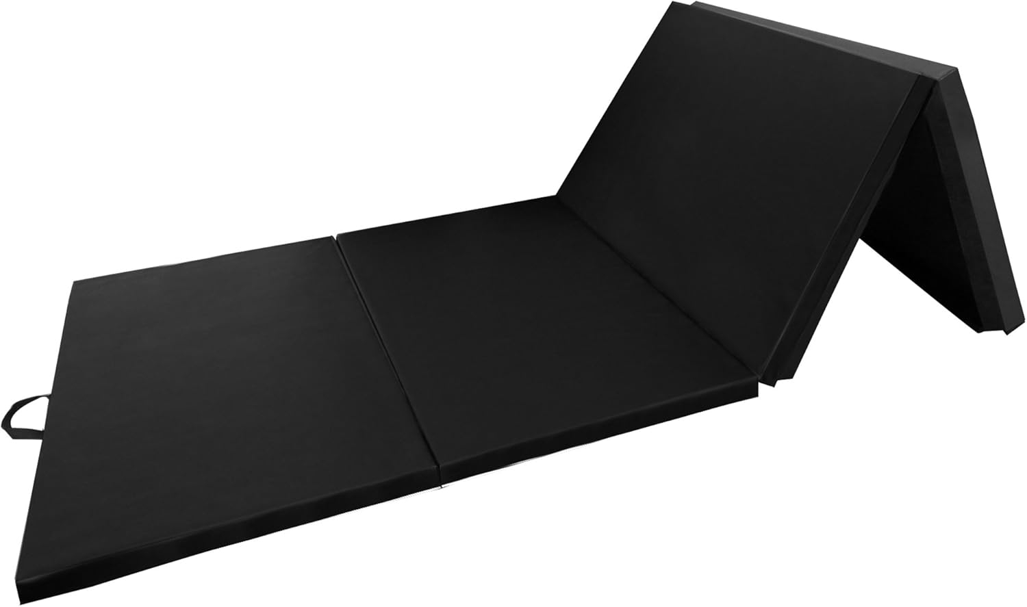 BalanceFrom GoGym All-Purpose 4'x10'x2 Extra Thick High Density Anti-Tear Gymnastics Gym Folding Exercise Aerobics Mats (Black) : Sports & Outdoors