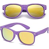 PolarSpex Toddler Sunglasses UV Protection – Unbreakable Kids Polarized Sunglasses with Case for Boys & Girls age 2-8