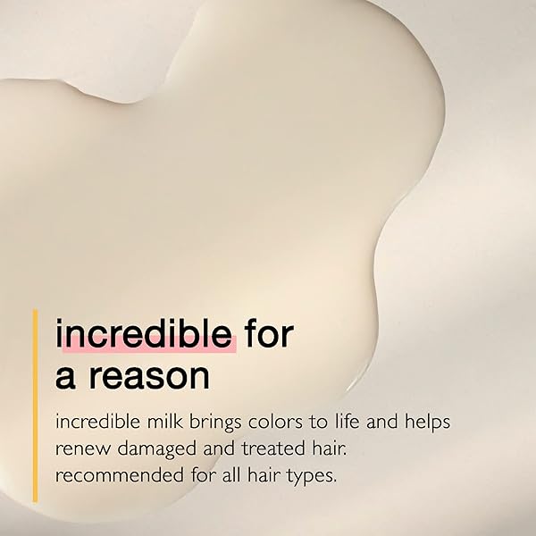 MILK_SHAKE INCREDIBLE MILK – LEAVE-IN HAIR TREATMENT FOR ALL HAIR TYPES – RENEWS DETANGLES AND REPAIRS DAMAGED HAIR
