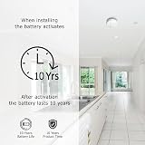 ELRO FS1805M 6-Piece Smoke Alarm Set Magnetic Mount EN14604 White view 5