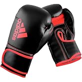 Adidas Hybrid 80 Boxing Gloves - Adult Boxing Gloves for Men &amp; Women - Heavy Bag Gloves, Kickboxing Gloves for Women, MMA Sparring Gloves, Punching Bag Gloves for Men