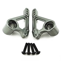 Atomik RC Alloy Front Rocker Arm Set, Grey fits the