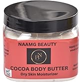 Naamg Beauty Cocoa Body Butter- Handmade Natural Butter for Body, Face -Natural Cocoa Body Butter for Women, Men-For Dry Skin 16, oz