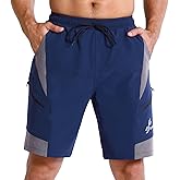 Sportneer Bike Shorts for Men: 3D Padded Lightweight Riding Biking Cycling Mountain Bike Shorts for Men with Zipper Pockets