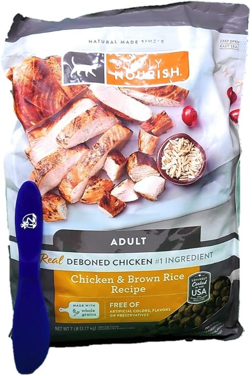 simply nourish chicken and rice cat food