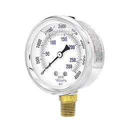 PIC Gauges PRO-201L-254Q 0-4000 PSI Pressure