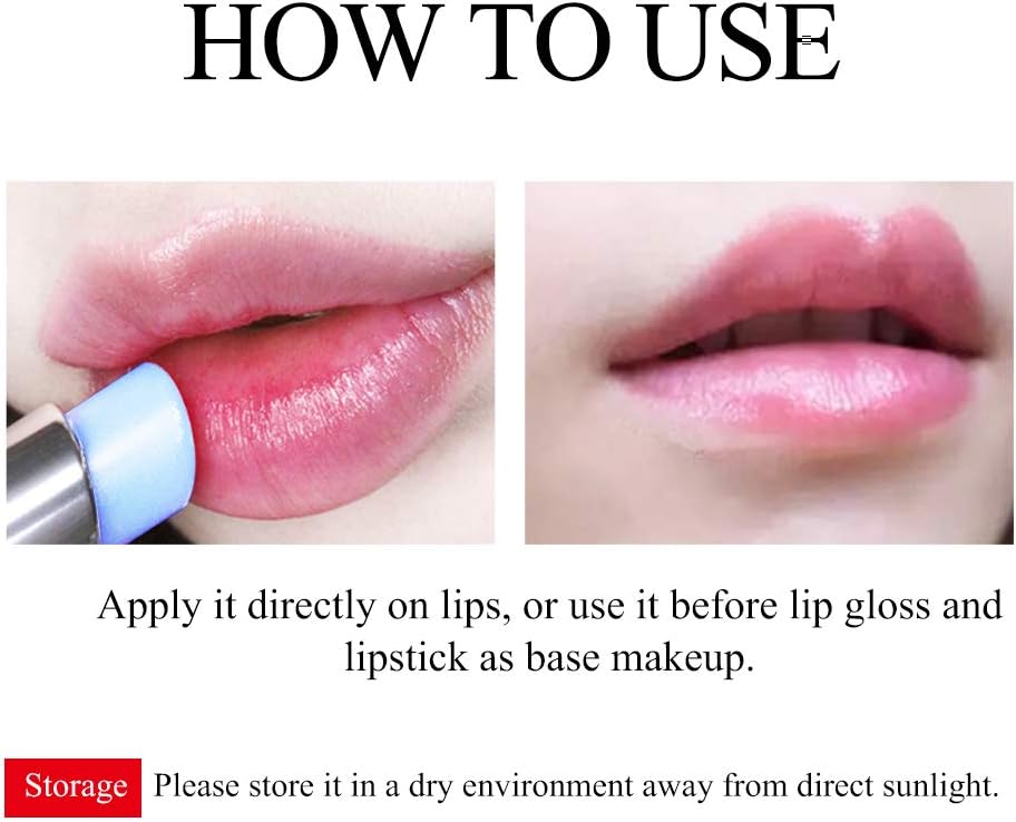 LANBENA Hyaluronic Acid Lip Balm Moisturizing Lips Reduce Fine Lines Relieve Dryness Long-Lasting Protection Nourishing Lip Care : Beauty