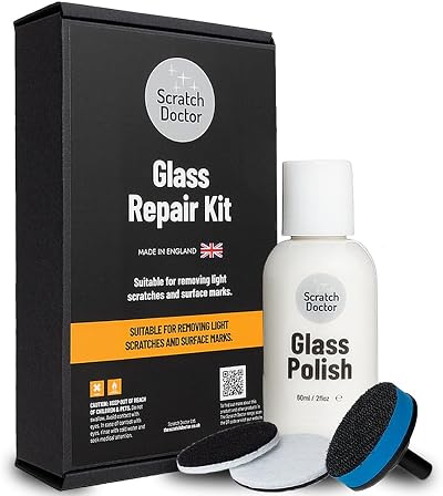 The Scratch Doctor Glass Repair Kit for Light Scratches Car Window Windscreen