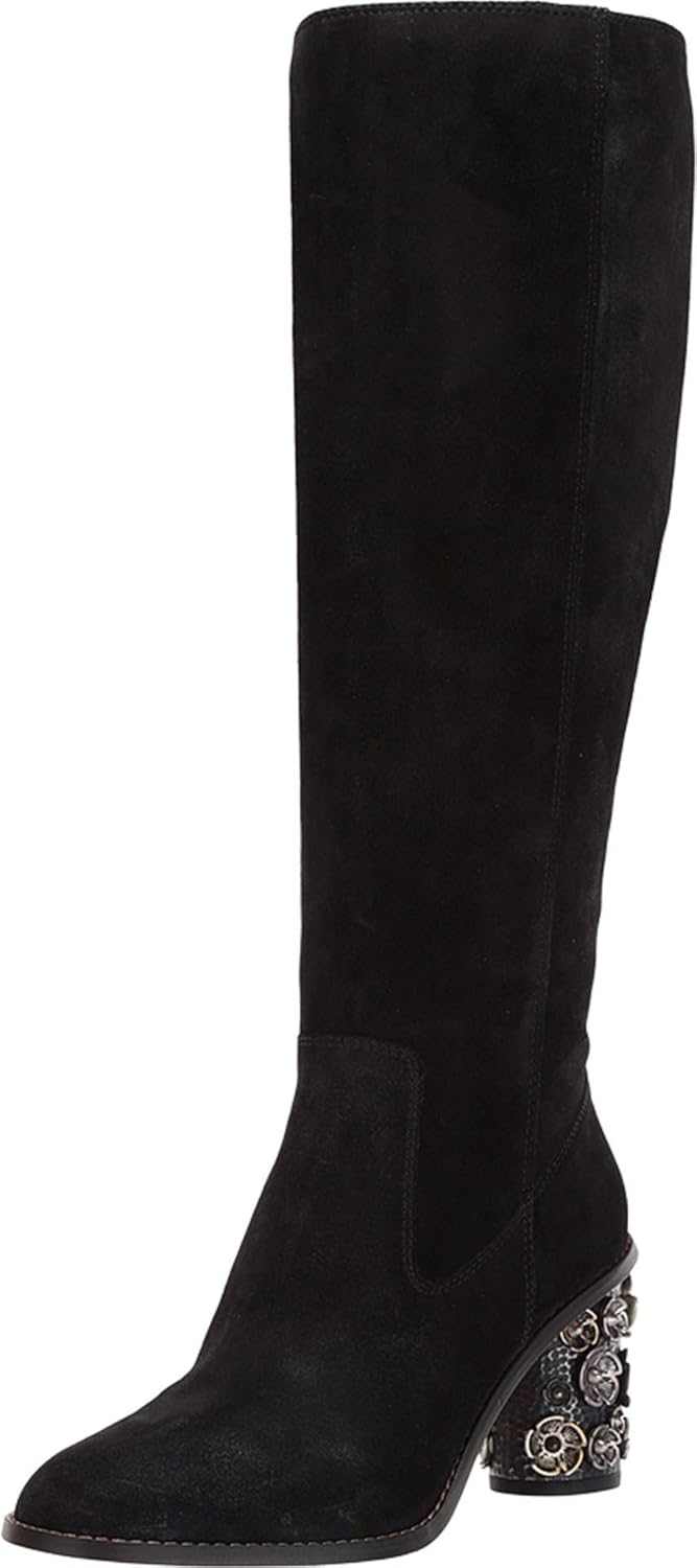 coach tea rose boots