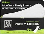 PEESAFE Panty Liner for Women Feel Fresh Aloe Vera 185mm 50 Liners