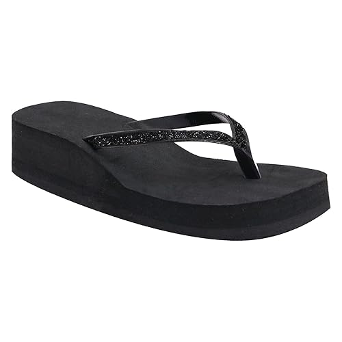 amazon black flip flops