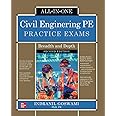 Civil Engineering PE Practice Exams: Breadth and Depth, Second Edition