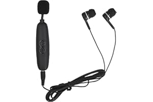 Diydeg, Personal Sound Amplifier with Collar Clip Adjustable Volume Control Rechargeable Noise Reduction Pocket Gift for Elde