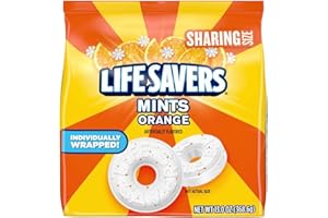 LifeSavers Orange Mints 13 oz Individually Wrapped Bag w/Exit 28 Bargains Sticker