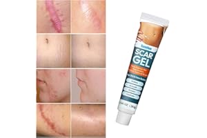 AXNOOCY Scar Cream Advance Scar Gel for Surgical Scars, Burns, Acene, C-Section, Stretch Marks, Keloids, Scar Removal Cream for Old and New Scars, Suitable for Women Men Face Arm Leg Body - 1.06 Oz