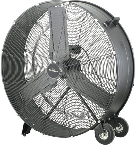 Garrison 2477838 2-Speed Direct Drum Fan with 15400 CFM, 36"