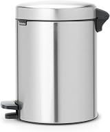 Brabantia newIcon Pedal Bin 5 L Matt Steel Fingerprint Proof view 3
