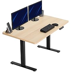 VIVO Electric 43 x 24 in Standing Desk, Memory